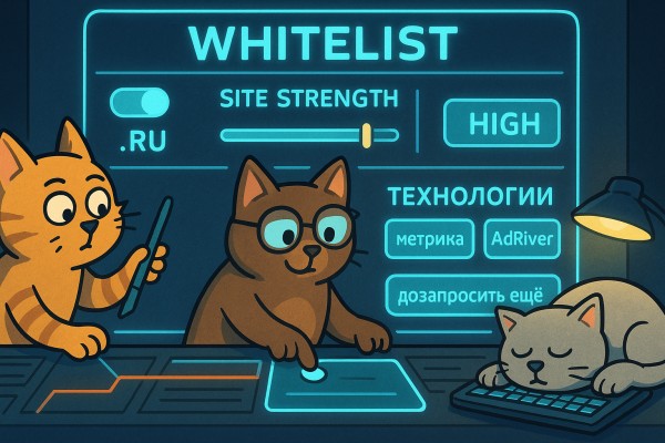 Новые фильтры и возможности конструктора Whitelist